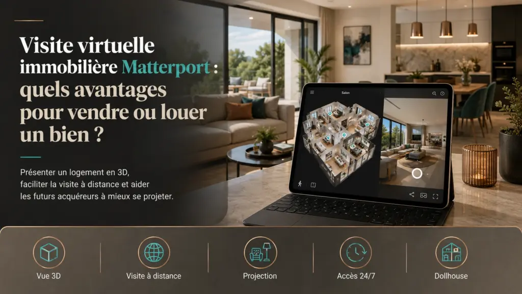 Visite virtuelle immobilière Matterport : quels avantages pour vendre ou louer un bien ?
